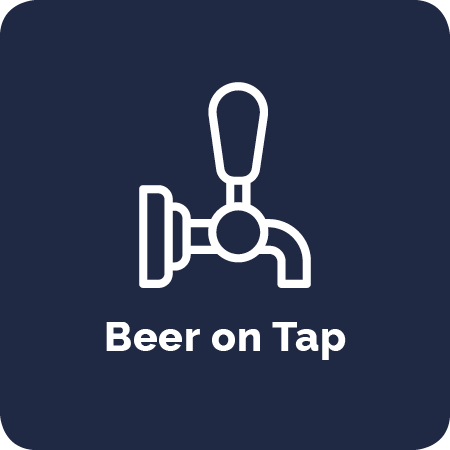 Beer on tap